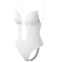 Women's Deep V Backless Body Shaper | Seamless Elegance Back