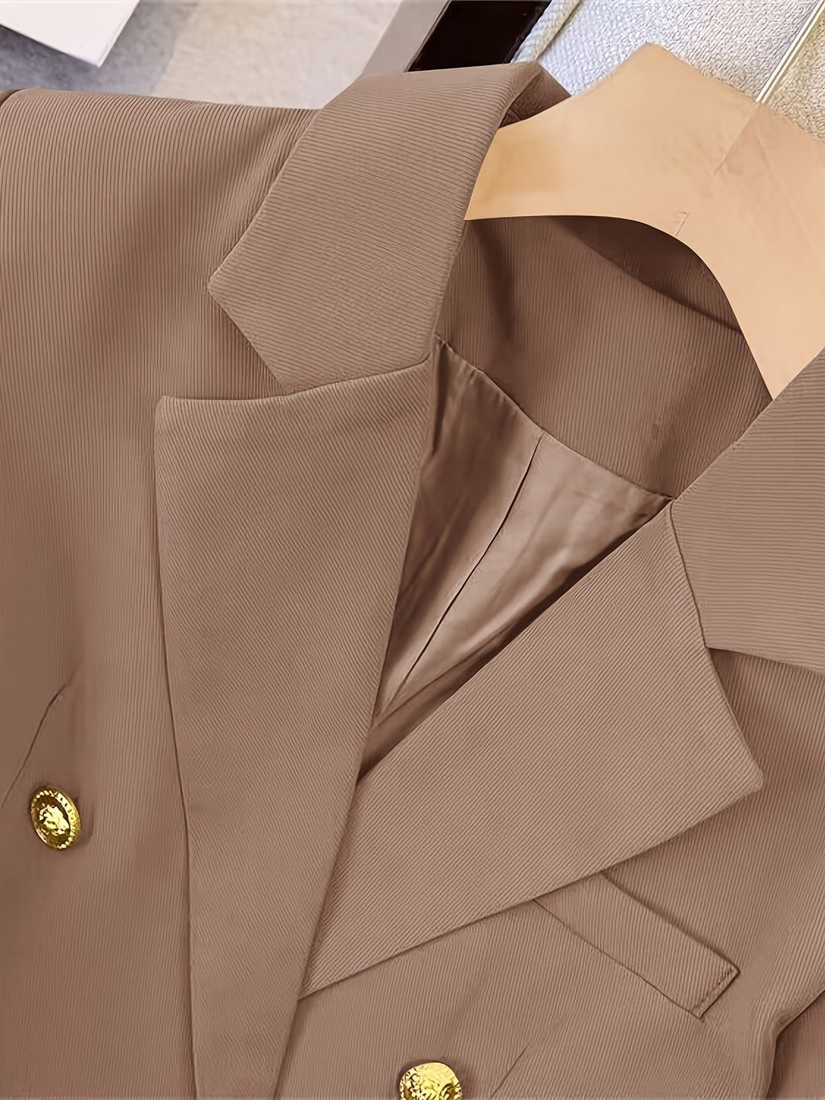 Women's Double-Breasted Blazer | Smart Work to Formal Alternate