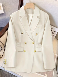 Women's Double-Breasted Blazer | Smart Work to Formal Back