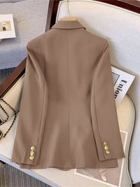 Women's Double-Breasted Blazer | Smart Work to Formal Full