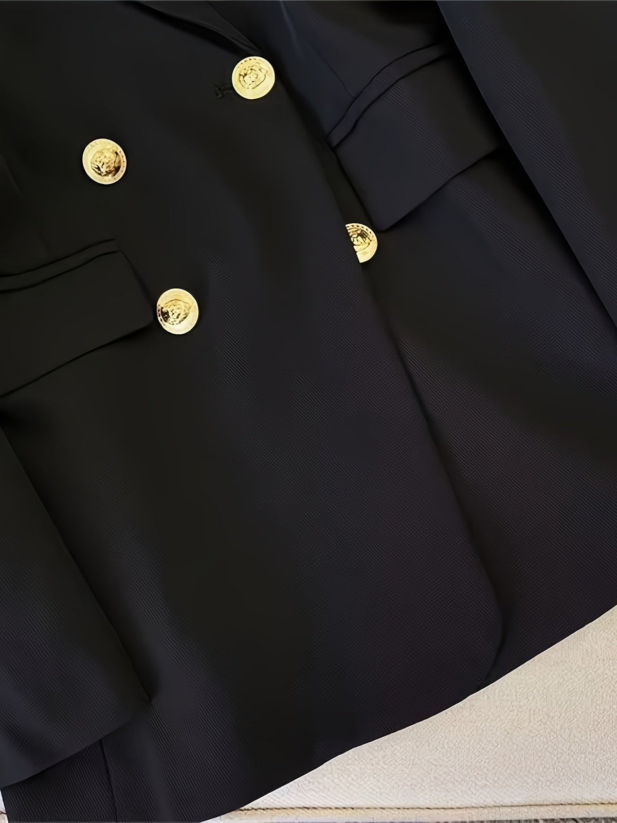 Women's Double-Breasted Blazer | Smart Work to Formal Side