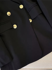 Women's Double-Breasted Blazer | Smart Work to Formal Side