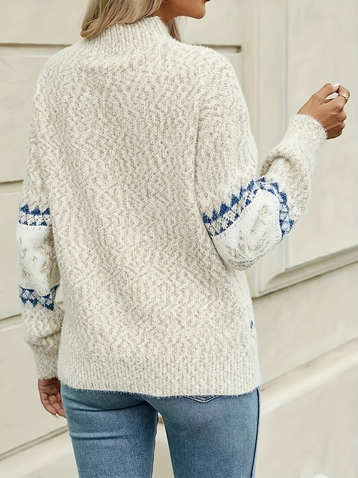 Women's Fair Isle Christmas Jumper | Cosy Festive Knit Alternate