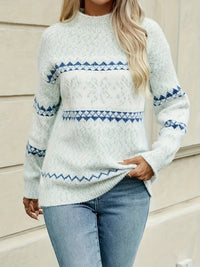 Women's Fair Isle Christmas Jumper | Cosy Festive Knit Detail