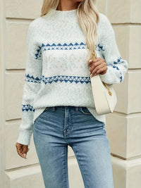Women's Fair Isle Christmas Jumper | Cosy Festive Knit Front