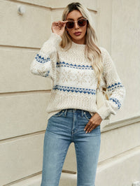 Women's Fair Isle Christmas Jumper | Cosy Festive Knit View 12