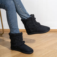 Women's House Boots | Slip On with Knit Cuff Hero
