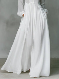 Women's Linen Blend Maxi Shirt Dress with Stand Collar and Pockets Close Up