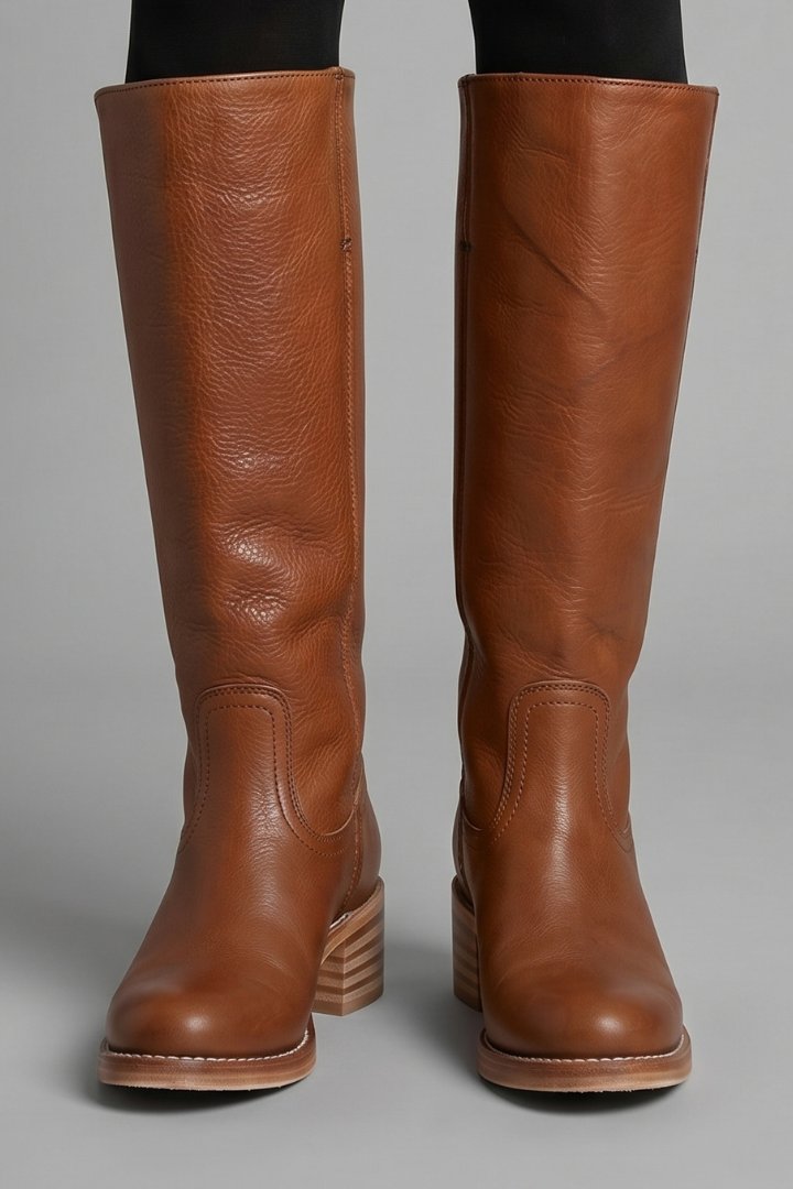 Women's Mid-Calf Orthopaedic Boots with Block Heel Alternate