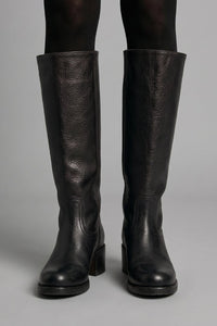 Women's Mid-Calf Orthopaedic Boots with Block Heel Lifestyle