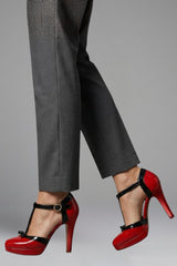 Women's Orthopaedic Heels | T-Strap with Formal Platform Sole