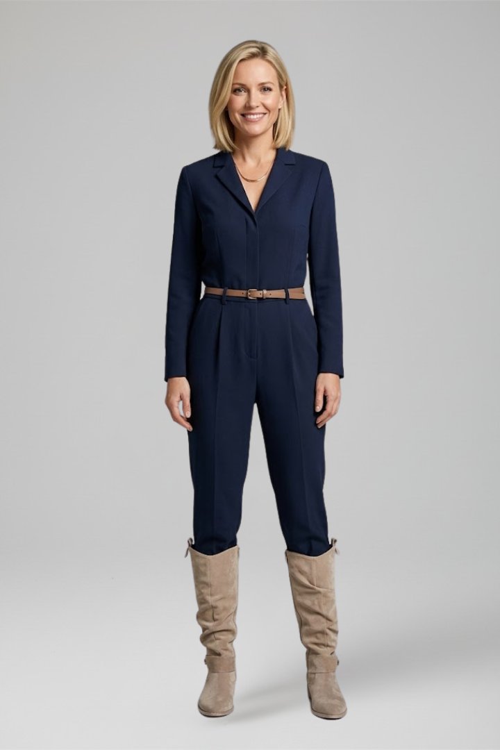 Women's Orthopaedic Knee-High Boots with Side Zip Front