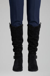 Women's Orthopaedic Knee-High Boots with Side Zip Full