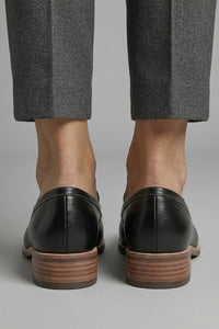 Women's Orthopaedic Loafers | Slip-On with Office Style Heel Close Up