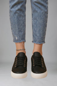 Women's Orthopaedic Trainers | Quilted with Flat Cushioned Sole Detail