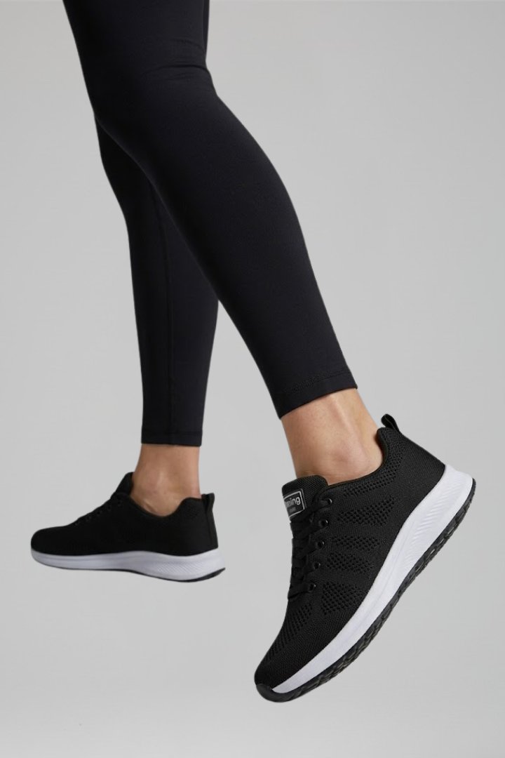 Women's Orthopaedic Walking Shoes with Cushioned Sole Back