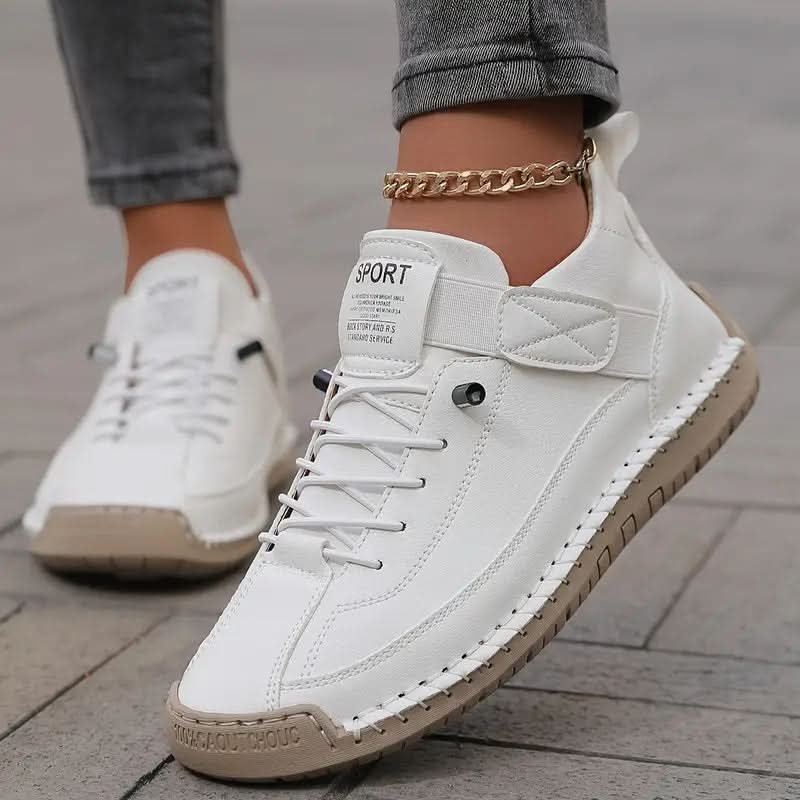 Women's Orthopedic Sneakers | Leather Slip On with Cushioned Sole Alternate