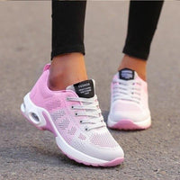 Women's Orthopedic Walking Shoes with Cushioned Arch Support Back