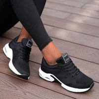 Women's Orthopedic Walking Shoes with Cushioned Arch Support Close Up