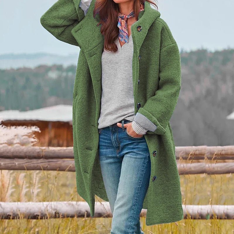 Women's Relaxed Fit Hooded Winter Coat Hero