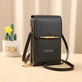 Women's Touch Screen Shoulder Bag with Phone Pocket