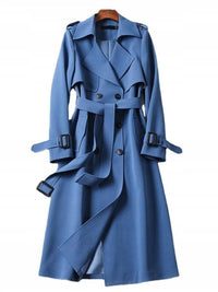 Women's Vintage Trendy Trench Coat | Timeless Edge with Modern Appeal Side