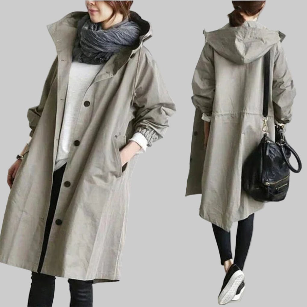 Women's Waterproof Rain Jacket | Oversized Fit with Adjustable Hood Hero