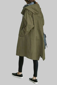 Women's Waterproof Rain Jacket | Oversized Fit with Adjustable Hood Lifestyle