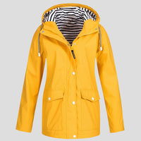 Women's Waterproof Windproof Hooded Jacket with Taped Seams Hero